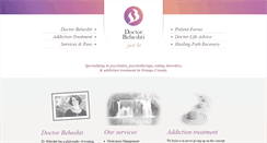 Desktop Screenshot of doctorbeheshti.com
